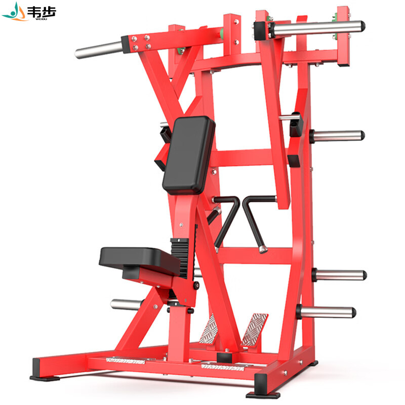 韦步商用悍马系列EM913分动式划艇低拉背训练器健身房挂片式力量器械高清大图