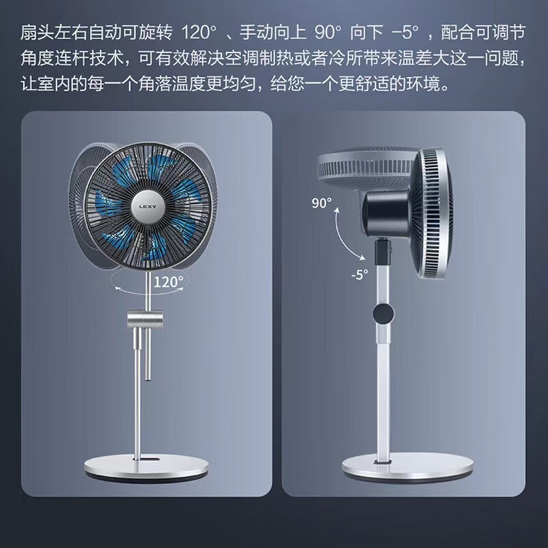莱克(LEXY)莱克变频循环调节扇 F305高清大图