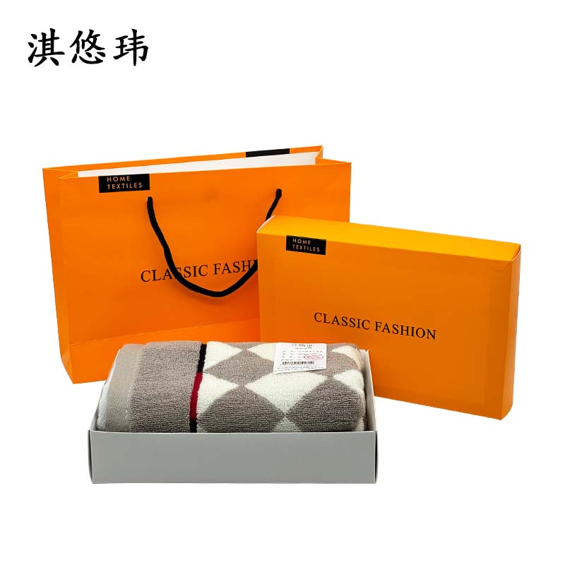 淇悠玮 毛巾单条礼盒装 QY/25 盒高清大图