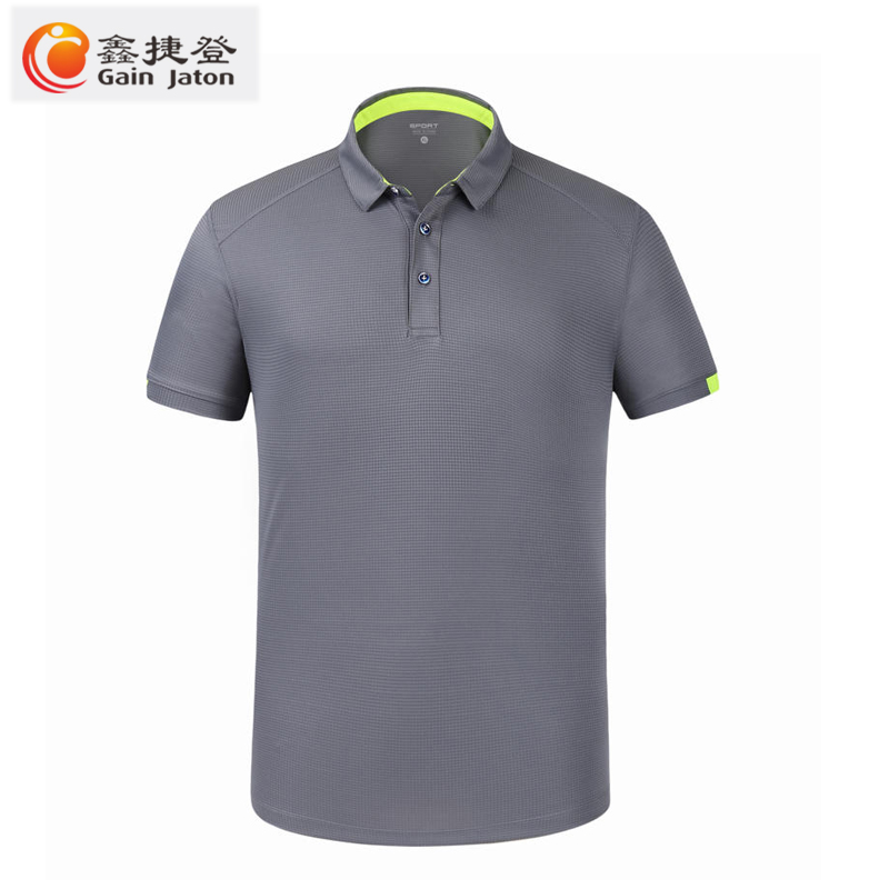 鑫捷登 翻领短袖T恤运动休闲衫 AGRY-WYTH8111 1件高清大图