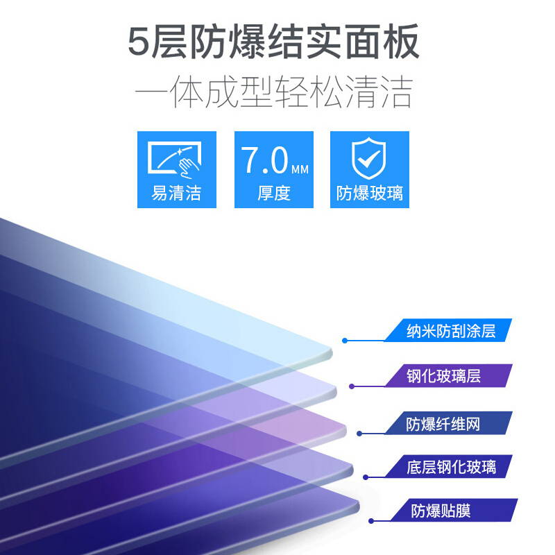 尊威（JOUE）钢化玻璃台嵌两用式燃气灶煤气灶双灶液化气灶猛火灶具炉具 B012 神秘黑液化气