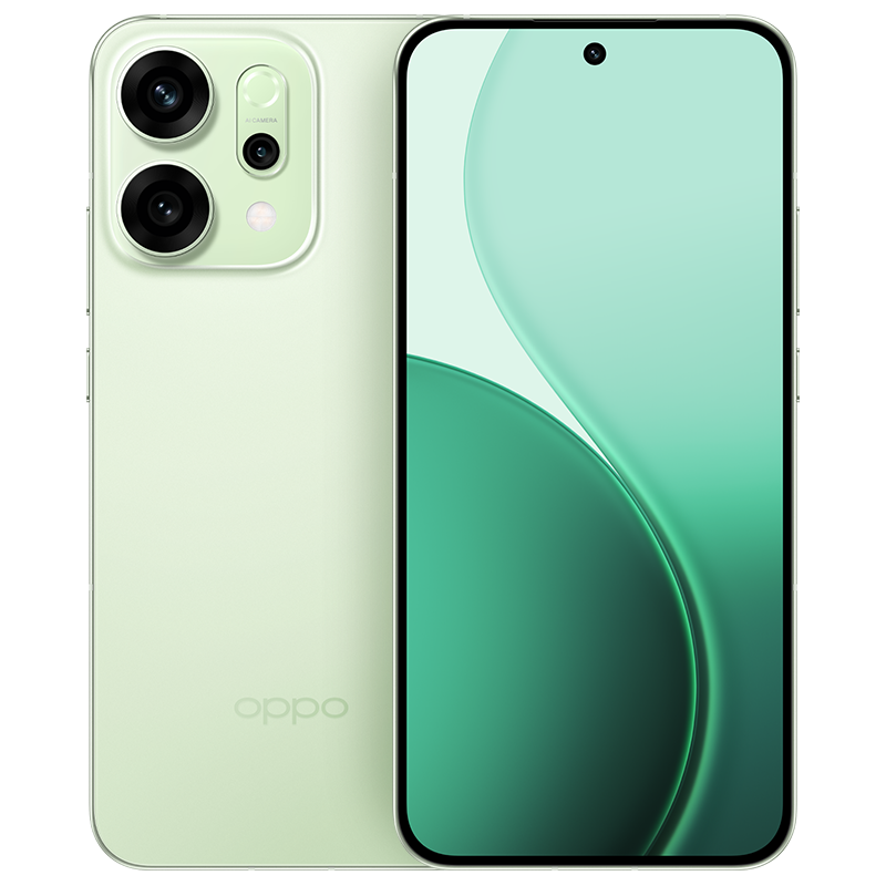 OPPO Reno14 半夏绿 12GB+512GB 高清长焦实况照片 Live图神机 5G智能 学生拍照 AI手机高清大图