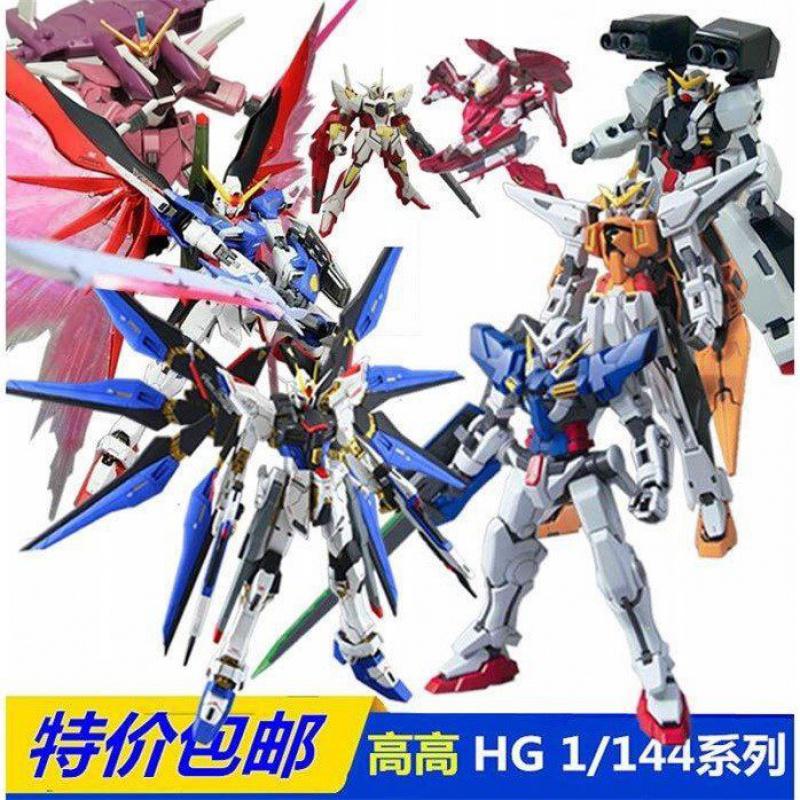 高高 慧眼模型 HG1/144创制强袭凤凰战士能天使自由命运 拼装模型 瞬发型扎古高清大图