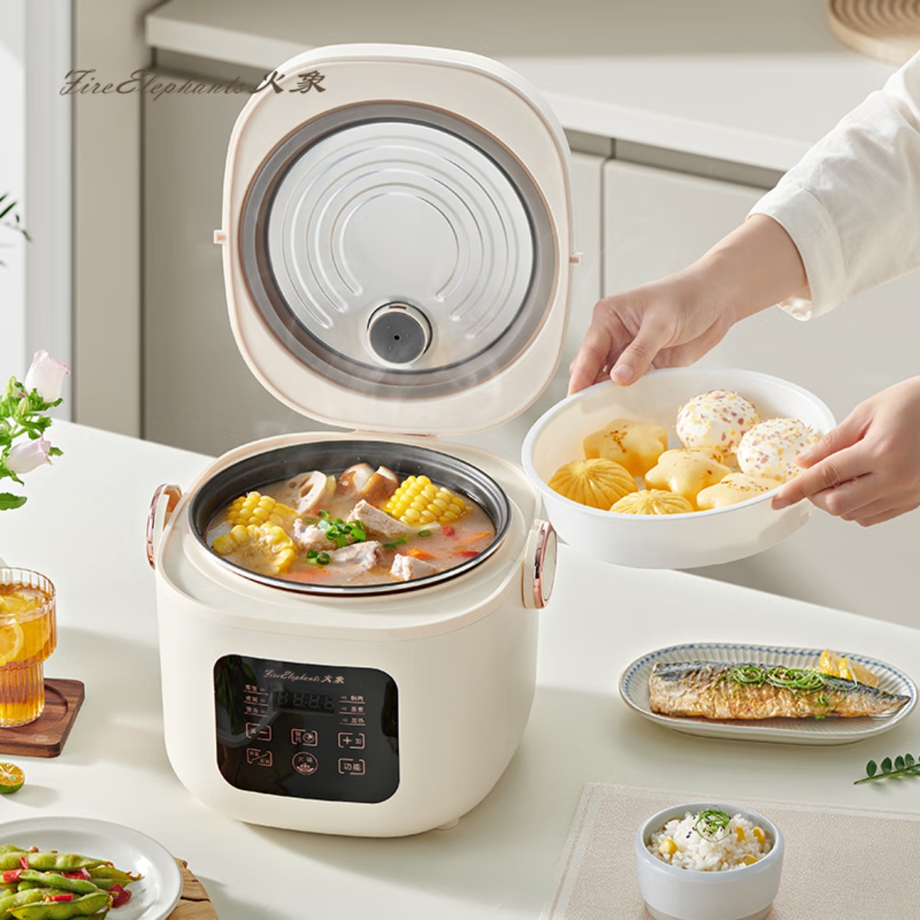 火象智能电饭煲-HX-DFB022高清大图