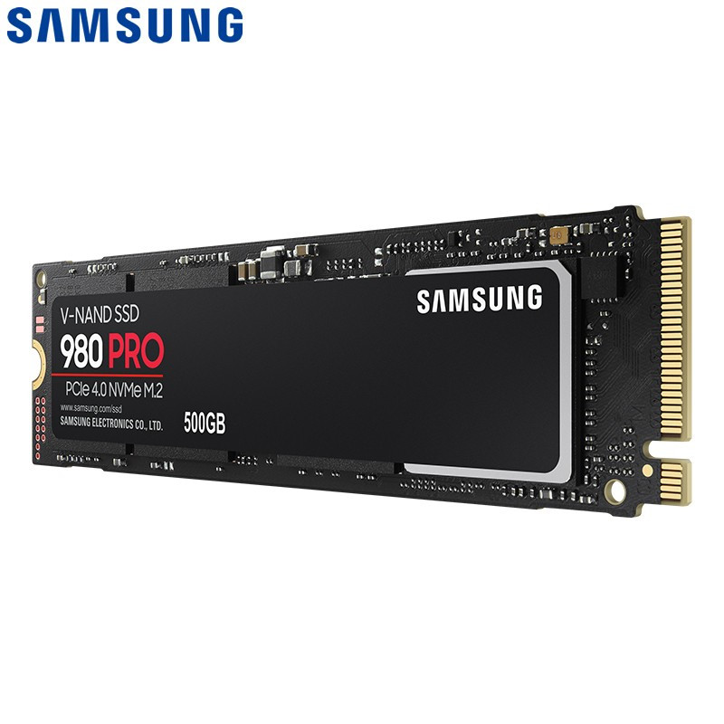 三星 SAMSUNG 500GB SSD固态硬盘 M.2接口(NVMe协议PCIe 4.0 x4) 980 PRO (MZ-V8P500BW)