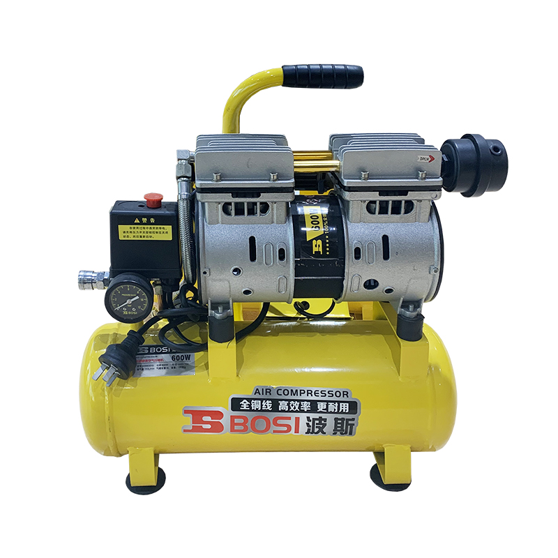 波斯（BOSI） 荧光系列无油靜音空气压缩机 600W-9L 台