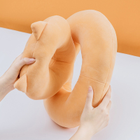 名创优品(miniso) 动物系列趴趴枕午睡创意玩偶办公室学生午休睡觉[柴犬]