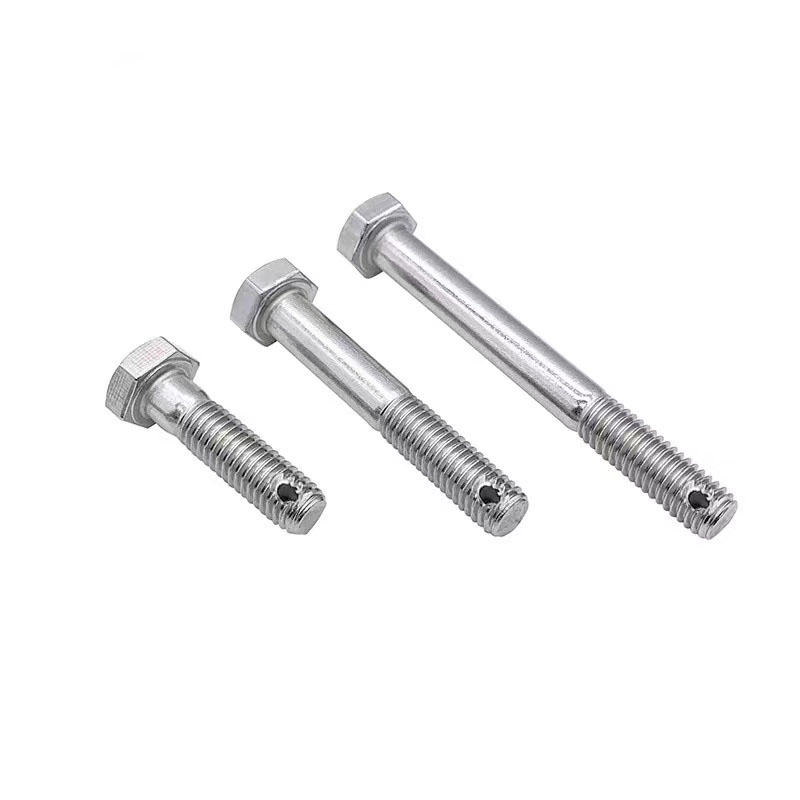 宏瑞泰 不锈钢半扣带孔螺栓配开槽螺母 HRT1660 个高清大图