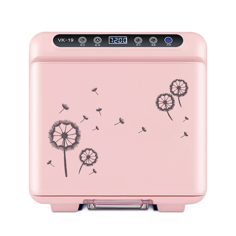 凯易欧(keyeon)VK-19粉色内衣内裤消毒机烘干机干衣机家用小型毛巾杀菌器高温紫外线除菌内衣收纳盒烘干盒高清大图