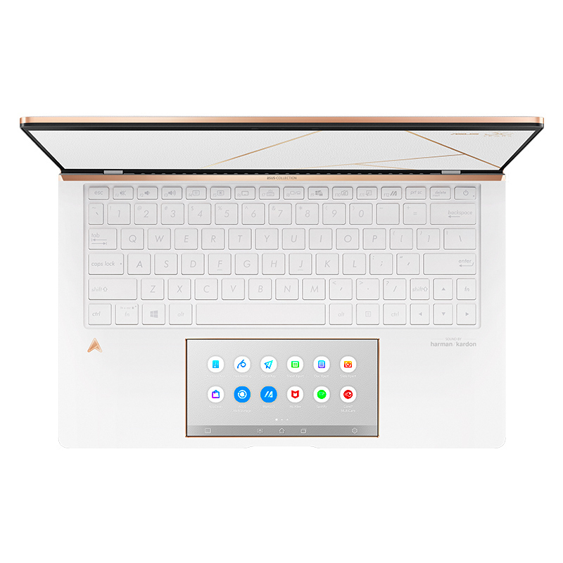 华硕(ASUS)ARTONE 十代英特尔酷睿i7 手工真皮 18K镀金轻奢本 13.3英寸全面屏 轻薄笔记本电脑 白色皮革版 i7-10510U/16GB/1TB SSD