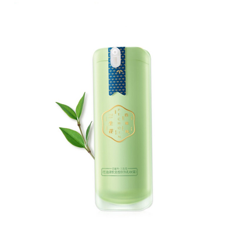 百雀羚(PECHOIN) 三生花控油清肌莹透修饰乳 30g(遮瑕 女士 各种肤质 护肤)
