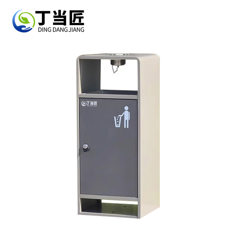 丁当匠金属果皮箱垃圾箱垃圾桶环卫果皮箱垃圾桶A336高清大图