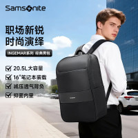 新秀丽(Samsonite)双肩包电脑包16英寸大容量背包男士商务笔记本轻便书包休闲旅行包
