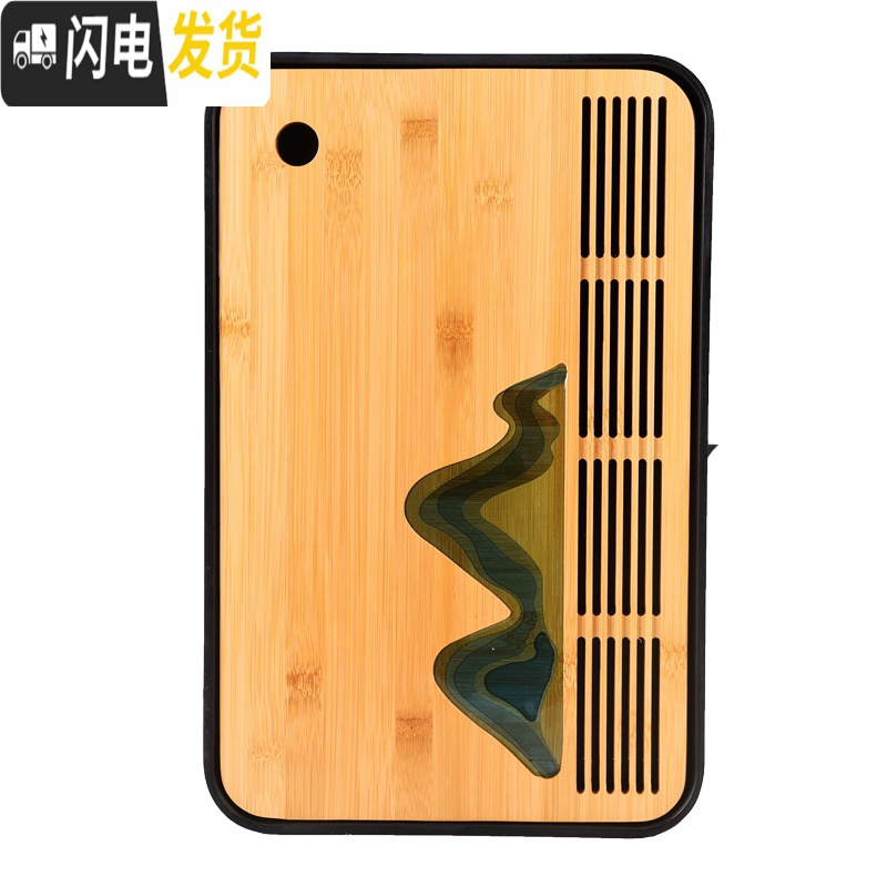 三维工匠透明玻璃茶具套装家用茶盘整套功夫过滤泡茶壶冲茶器花茶杯 20长方远山+龙旦壶+四方茶海+茶滤+直身罐+耳把杯6个