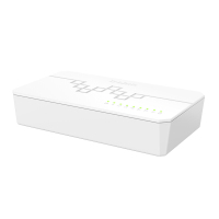 友讯（D-Link）DES-1008C-CN 8口桌面式百兆以太网交换机/网络交换机 集线器 塑壳100M交换机