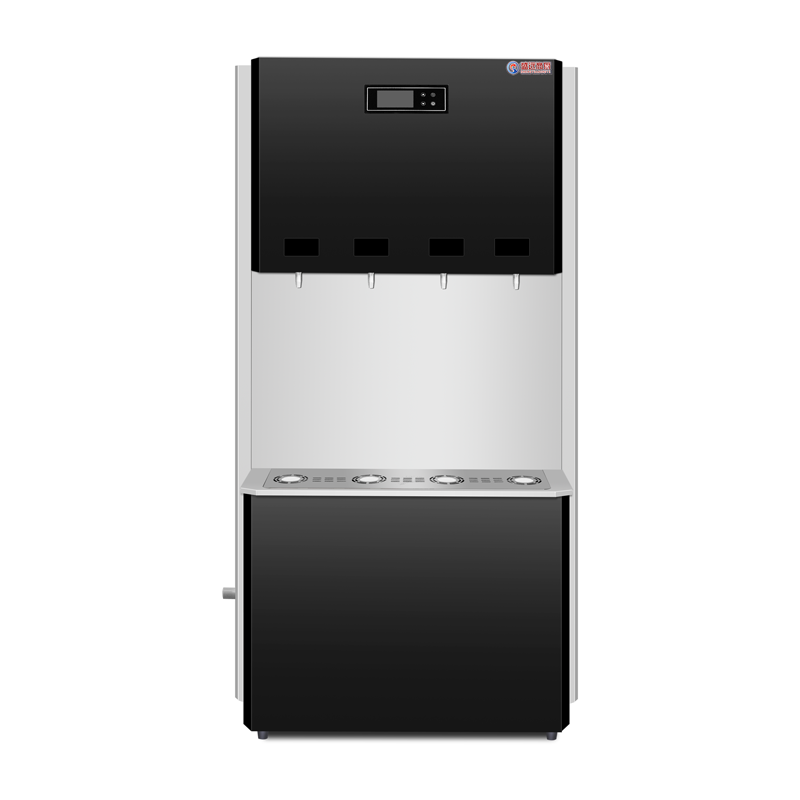 盛远步进式钛金立式机四头触摸式式开水器 9KW