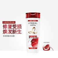 欧莱雅(L'OREAL)多效修复无硅洗发露 200ml(适合受损发质人群,无硅油洗发水)成人使用