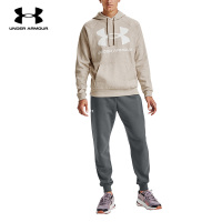 Under Armour 安德玛 Rival男子棉混纺抓绒保暖丝绒内层连帽运动卫衣1357093