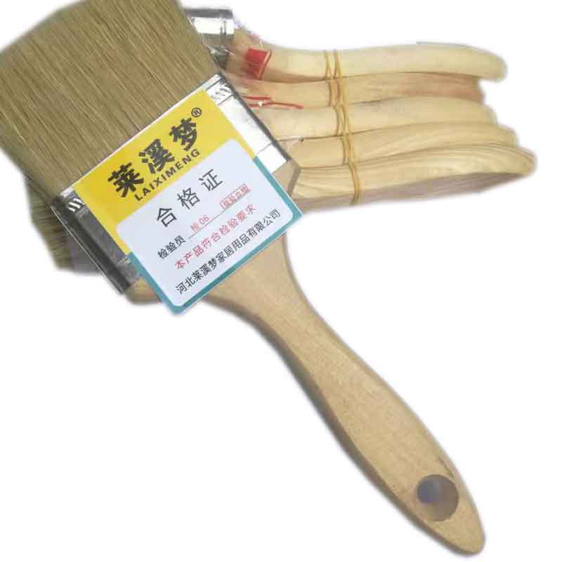 油漆刷扁油刷涂料刷毛刷子(加厚)1.5寸40mm 把高清大图