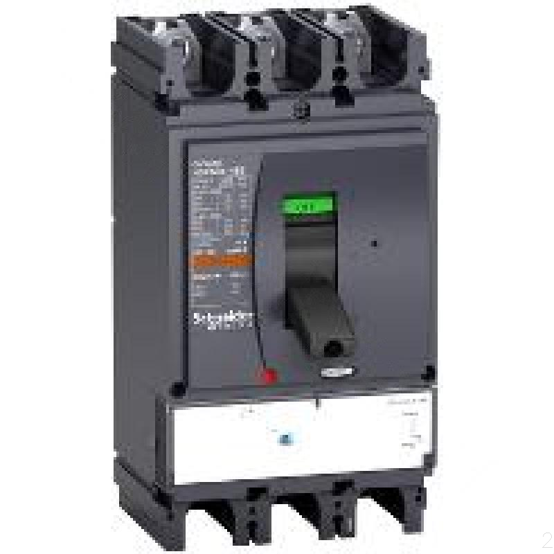 Schneider Electric NSX电机保护塑壳断路器NSX630HB2MIC1.3M500A3P固定式前接线