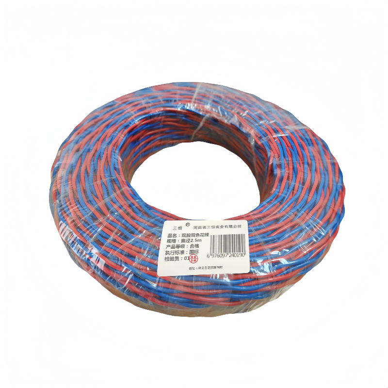 三恒 双股双色花线 直径2.5mm 卷高清大图