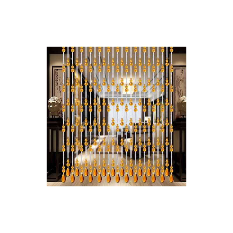 珠帘门帘门对门客厅玄关卧室装饰挂帘窗帘水晶珠帘水晶葫芦帘子