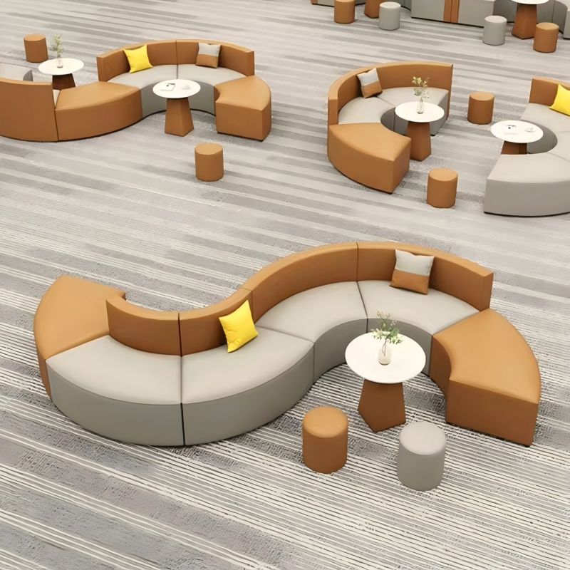 鑫苏威定制异形沙发座椅 YX0.9 XSW-SF-Y01组高清大图