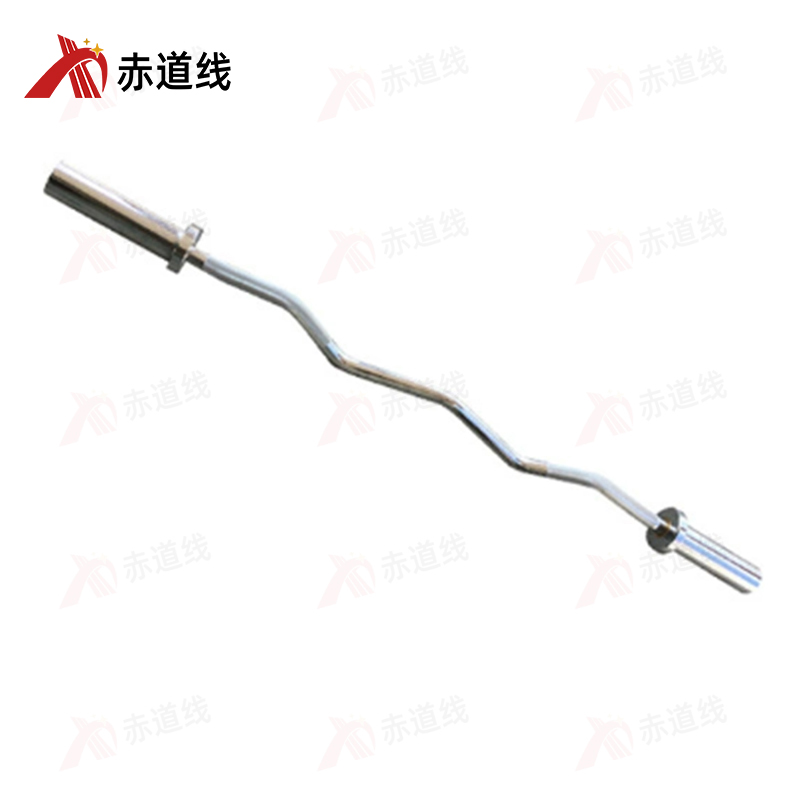 赤道线 电镀杠铃杆曲奥杆健身器材杠铃奥杆子举重杆 CDX-1009S-G12高清大图