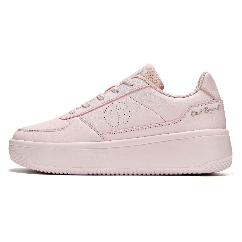 361女鞋运动鞋2021新款彩虹鞋厚底休闲鞋潮流百搭白色板鞋女