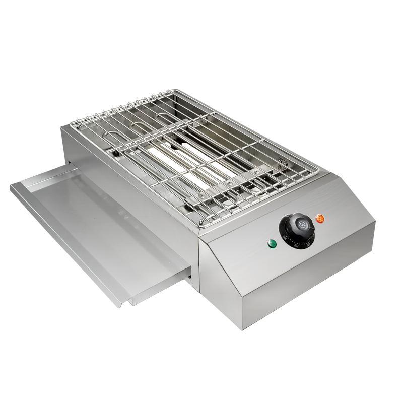 烧烤电烤炉商用古达无烟摆摊烤串机家用小型烤肉机室内羊肉串烧烤机器