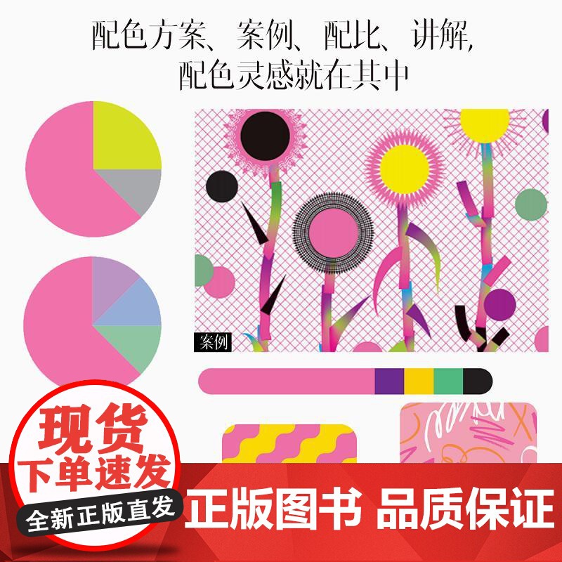 配色方案速查大全 色彩设计书配色手册色彩基础教程设计原理书籍色彩构成色彩搭配高清大图