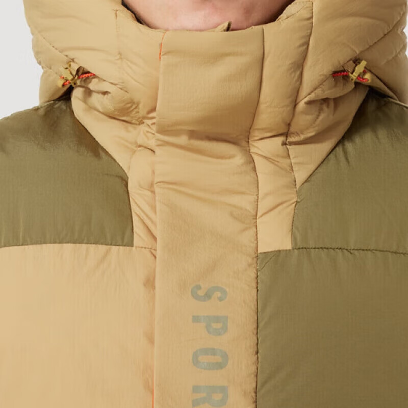 阿迪达斯(adidas)羽绒服男女同款新款保暖加厚防风御寒连帽情侣羽绒外套JM4620 ZP高清大图