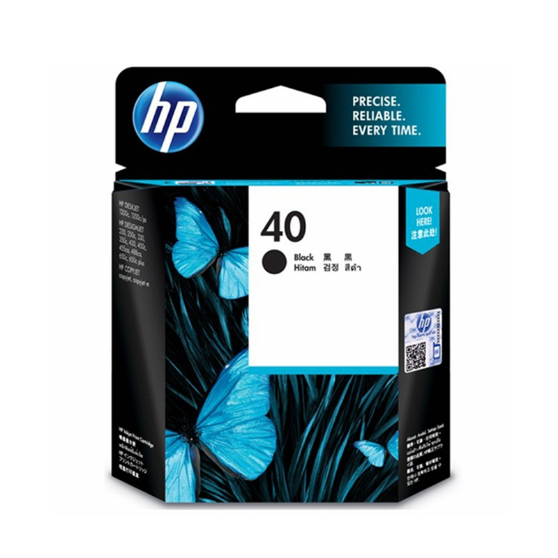 惠普hp 40 51640aa黑盒墨盒