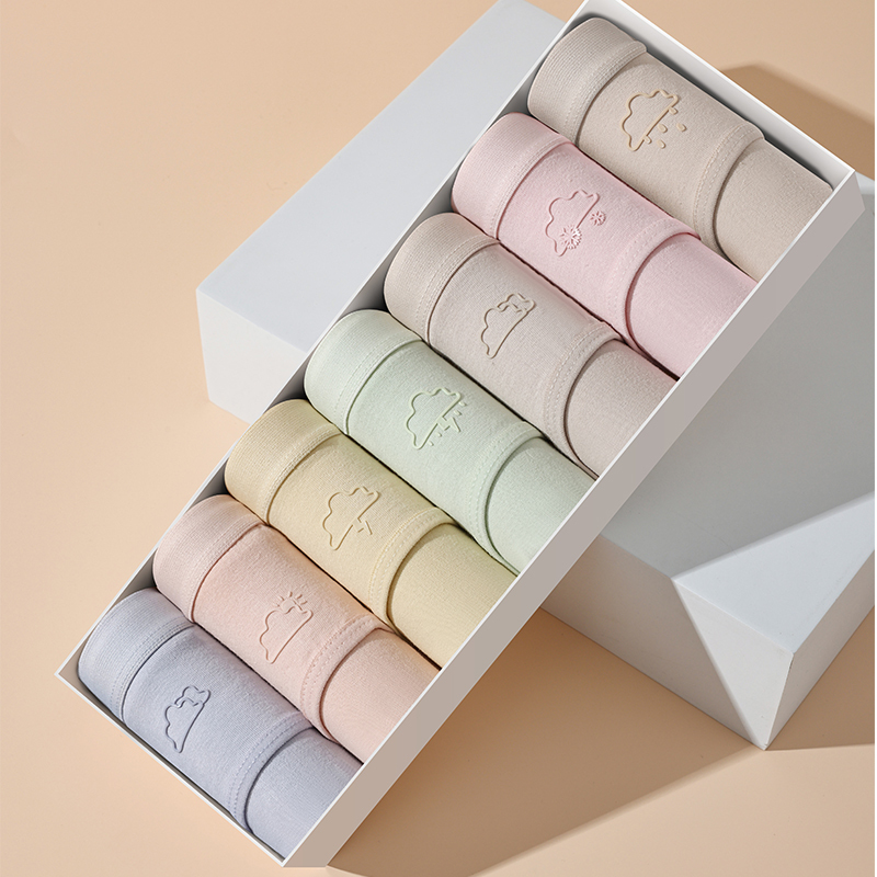 浪莎性感内裤女士透气2025新款少女生纯棉7A抗菌全棉裆三角裤短裤