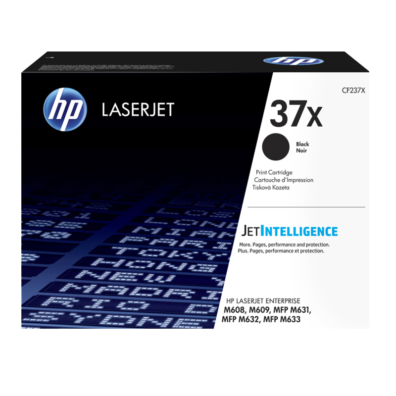 惠普(HP)CF237X 37X 大容量黑色硒鼓(适用M607 M608 M609 M631 M632 M633)高清大图