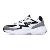 Skechers斯凯奇男女鞋撞色运动鞋 厚底增高熊猫鞋舒适休闲鞋 88888105