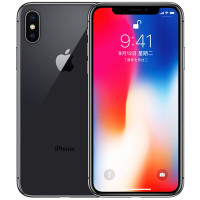 苹果(Apple) 苹果iPhone X 深空灰色 256GB 全网通 双面全玻璃 全面屏 移动联通电信 4G手机