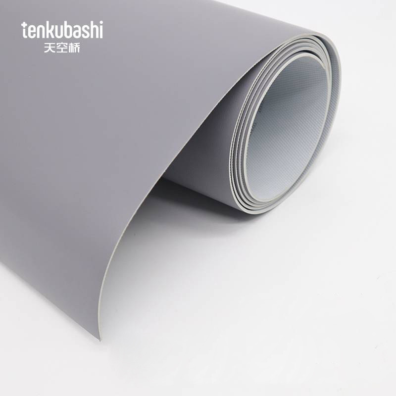 天空桥 地板革 中灰色2.0mm 卷高清大图