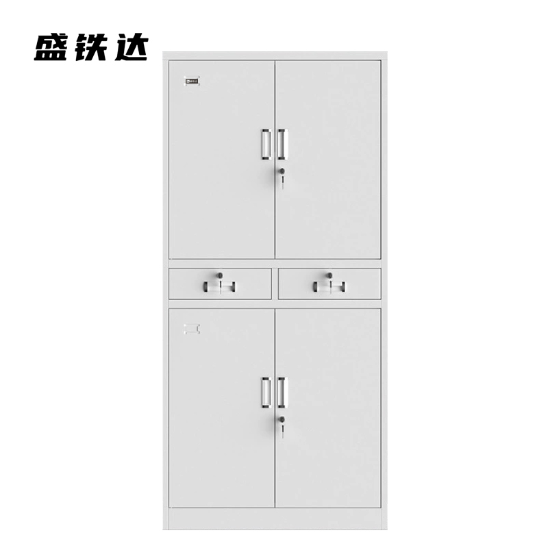 盛铁达 四门文件柜中二斗1800*850*390mm STD-WJG110 个高清大图
