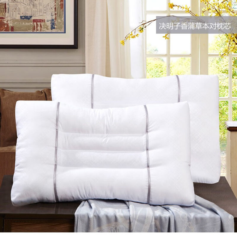 富安娜 决明子香蒲草本对枕芯 枕头枕芯