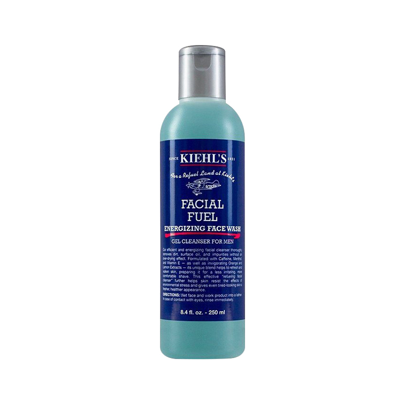 [ 醒肤抗倦]Kiehl’s 科颜氏 男士 洁面净肤啫喱 250ml/瓶 深层清洁
