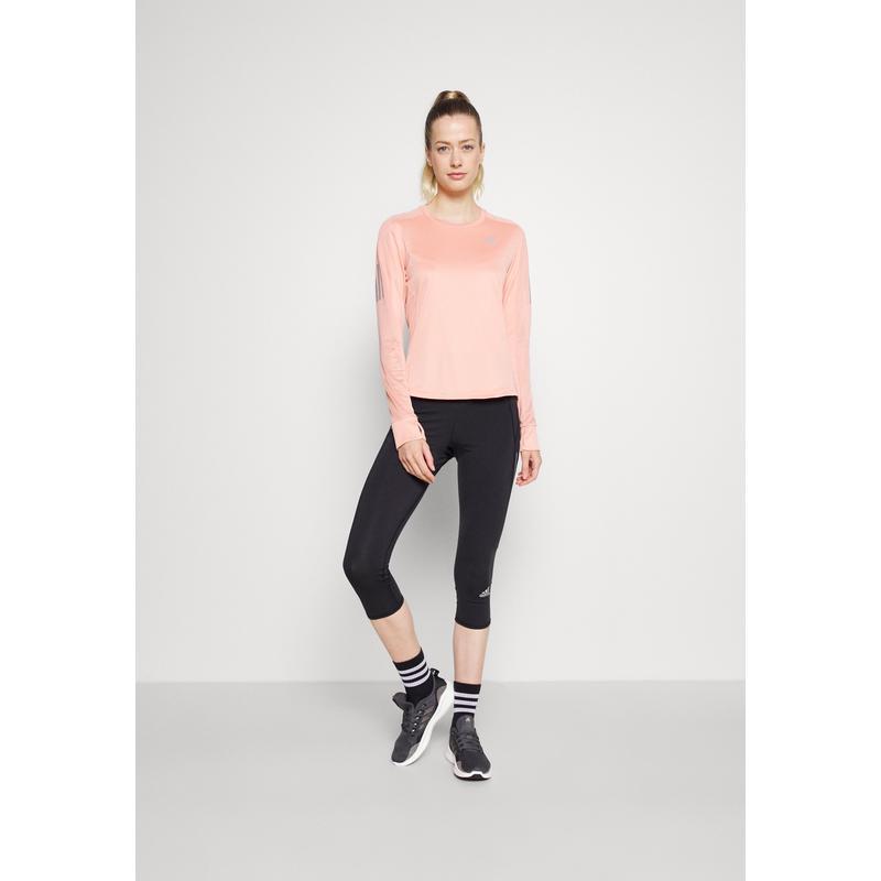 Adidas高弹力速干防泼水跑步运动裤女款长度 Skinny Fit Skinny Style