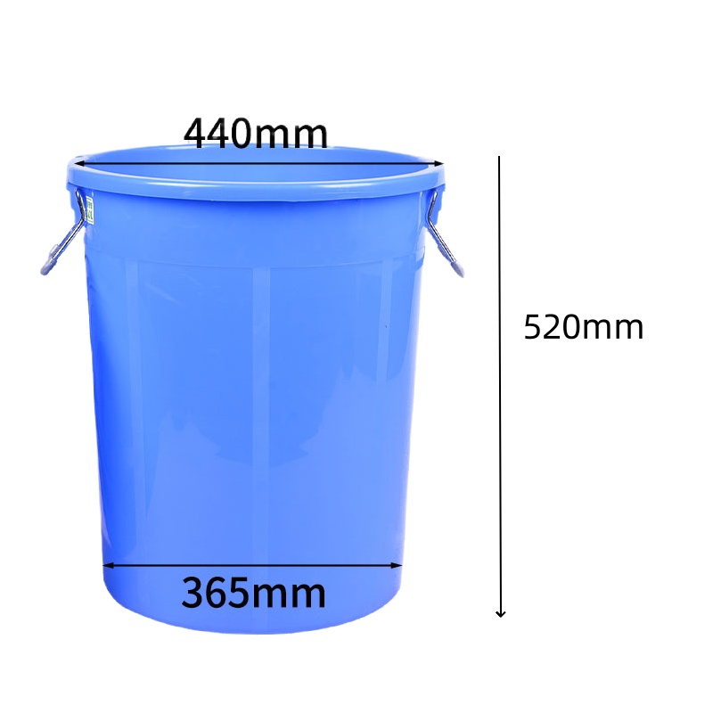 伊洛源水桶 蓝色无盖60L个
