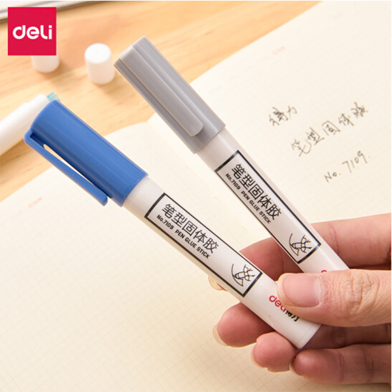 得力9629 笔型固体胶(混)