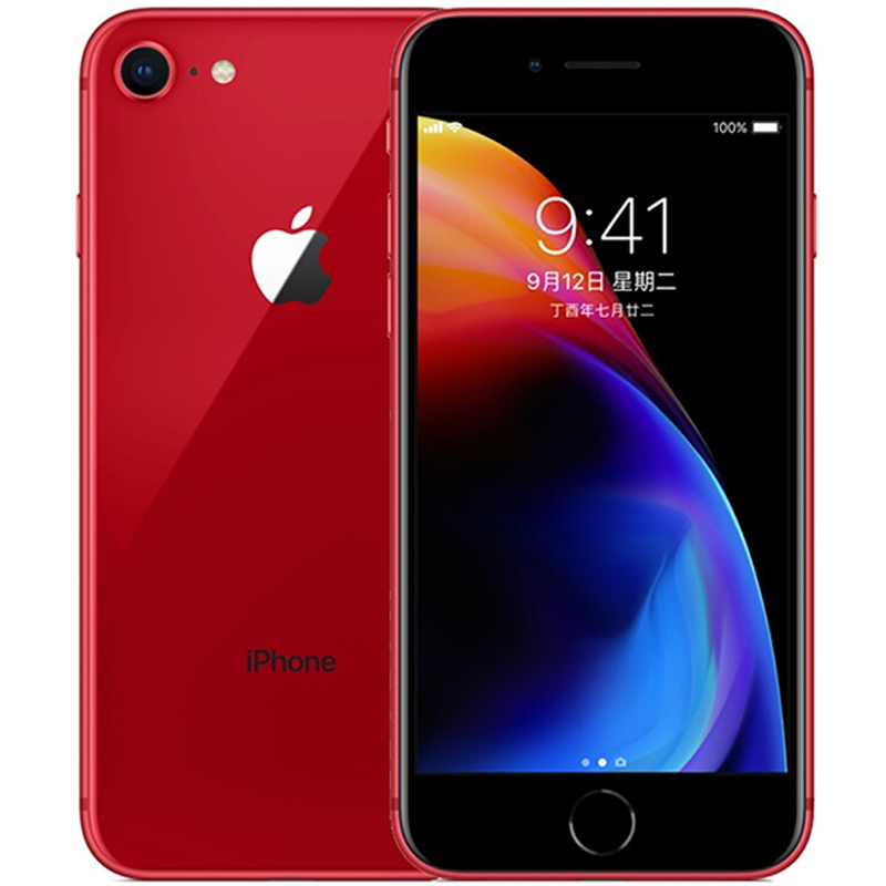 Apple/苹果 iphone 8 全网通4G 智能手机 苹果8代手机 红色特别版 64GB 美版