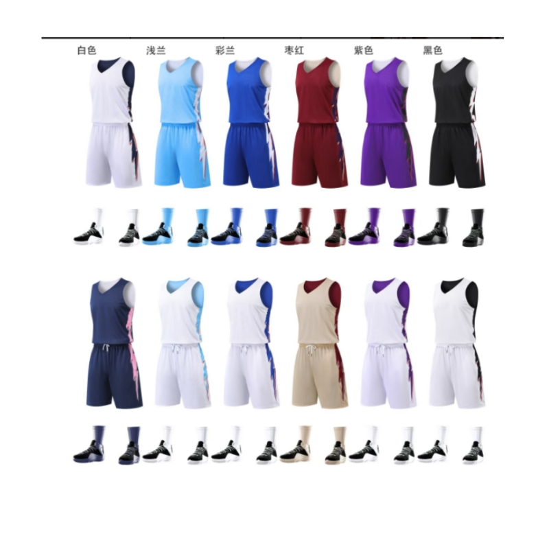 哈莱格定制篮球服枣红色S-6xl码