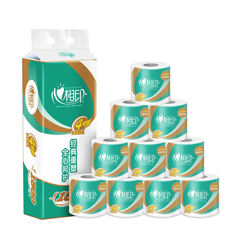 心相印BT810 10卷/提 180g 卫生纸卷纸 (计价单位:提)高清大图