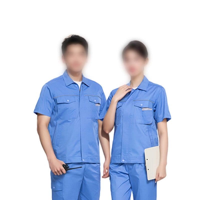 吾卫世 夏季工作服 短袖F1-F8 /套图片