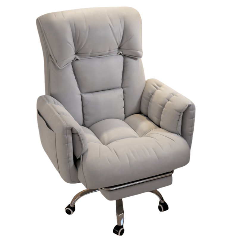 烁恒 老板椅 靠背可调节+脚蹬 把（下单请备注颜色）高清大图