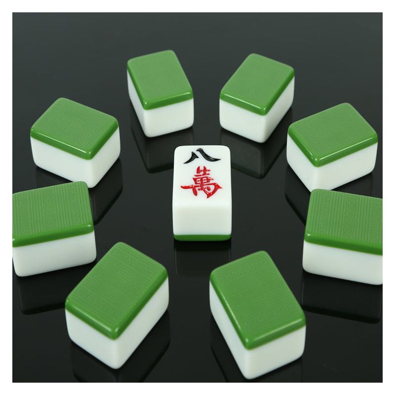 麻将 家用一级麻将机棋室四口机正磁麻将大号四川麻将72张|中档48#108张蓝色或绿色